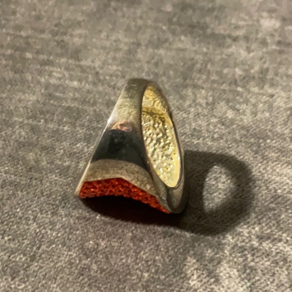 Sterling Silver Ombre Cocktail Ring - Picture 4 of 6